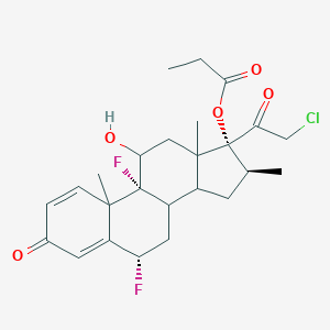 molecular formula C25H31ClF2O5 B000934 Halobetasol propionate CAS No. 66852-54-8