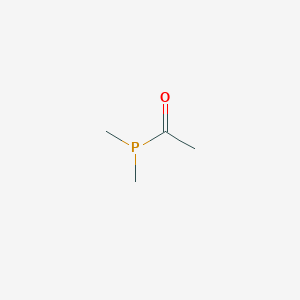 molecular formula C4H9OP B093400 Acetyldimethylphosphine CAS No. 18983-86-3