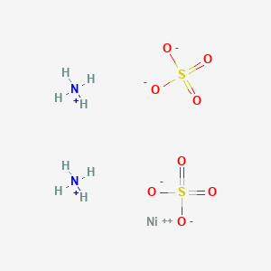 molecular formula H8N2NiO8S2 B093414 Ammonium nickel sulfate CAS No. 15699-18-0