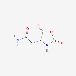 2,5-Dioxooxazolidine-4-acetamide
