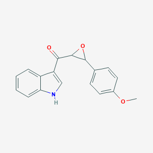 1H-indol-3-yl[3-(4-methoxyphenyl)oxiran-2-yl]methanone