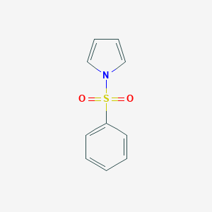molecular formula C10H9NO2S B093442 1-(Phenylsulfonyl)pyrrole CAS No. 16851-82-4