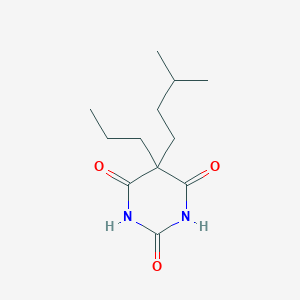 molecular formula C12H20N2O3 B093449 Barbituric acid, 5-isopentyl-5-propyl- CAS No. 17013-42-2