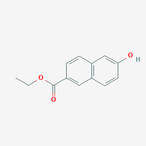 molecular formula C13H12O3 B093455 Ethyl 6-hydroxy-2-naphthoate CAS No. 17295-12-4