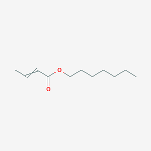 molecular formula C11H20O2 B093458 Heptyl crotonate CAS No. 16930-99-7