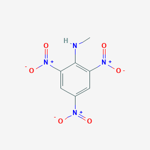 molecular formula C7H6N4O6 B093473 N-Methyl-2,4,6-trinitroaniline CAS No. 1022-07-7
