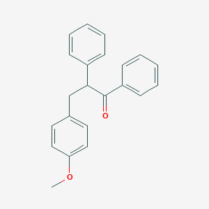 3-(4-Methoxyphenyl)-1,2-diphenylpropan-1-one
