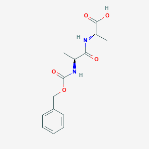 molecular formula C14H18N2O5 B093494 Z-Ala-ala-OH CAS No. 16012-70-7