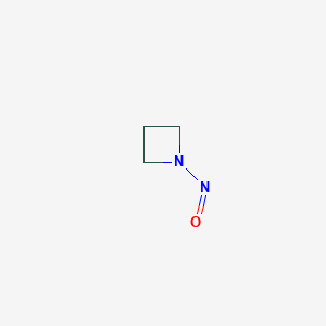 molecular formula C3H6N2O B093498 Nitrosoazetidine CAS No. 15216-10-1