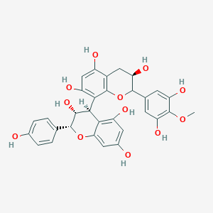 molecular formula C31H28O12 B093508 Proanthocyanidin CAS No. 18206-61-6