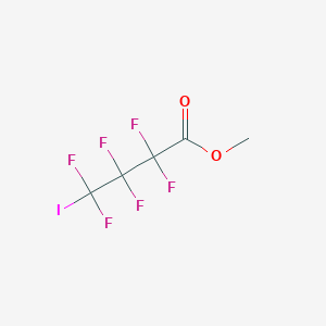 molecular formula C5H3F6IO2 B093509 Methyl 2,2,3,3,4,4-hexafluoro-4-iodobutanoate CAS No. 17308-98-4