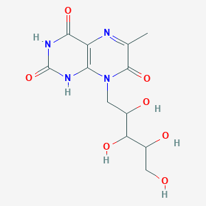 molecular formula C12H16N4O7 B093514 Photolumazine C CAS No. 17879-89-9