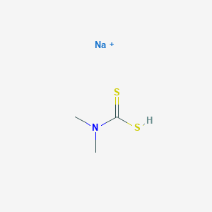 molecular formula C3H7NNaS2+ B093518 Dibam CAS No. 128-04-1