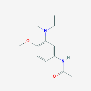 molecular formula C13H20N2O2 B093530 4-Acetylamino-2-(diethylamino)anisole CAS No. 19433-93-3