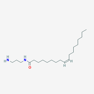 molecular formula C21H42N2O B093533 (Z)-N-(3-Aminopropyl)-9-octadecenamide CAS No. 111-08-0