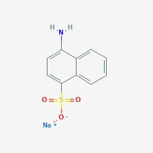 molecular formula C10H9NNaO3S B093542 Sodium naphthionate CAS No. 130-13-2