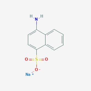 molecular formula C10H9NNaO3S+ B093542 Sodium naphthionate CAS No. 130-13-2