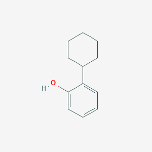 molecular formula C12H16O B093547 2-Cyclohexylphenol CAS No. 119-42-6
