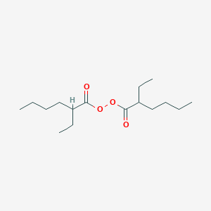 molecular formula C16H30O4 B093550 Bis-(2-ethylhexanoyl) peroxide CAS No. 1069-22-3
