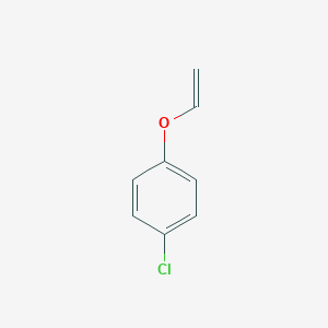 molecular formula C8H7ClO B093553 Benzene, 1-chloro-4-(ethenyloxy)- CAS No. 1074-56-2