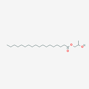 molecular formula C21H42O3 B093554 2-Hydroxypropyl stearate CAS No. 142-75-6