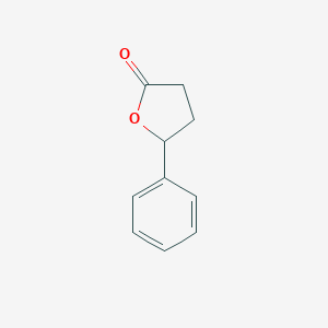 molecular formula C10H10O2 B093556 gamma-Phenyl-gamma-butyrolactone CAS No. 1008-76-0
