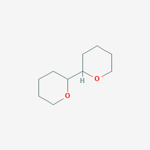 molecular formula C10H18O2 B093560 OCTAHYDRO-2,2'-BI-2H-PYRAN CAS No. 16282-29-4
