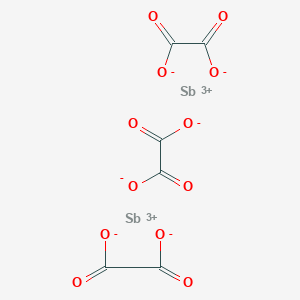 molecular formula C6O12Sb2 B093564 Antimony oxalate CAS No. 16455-98-4