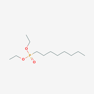 molecular formula C12H27O3P B093591 DIETHYL 1-OCTYLPHOSPHONATE CAS No. 1068-07-1