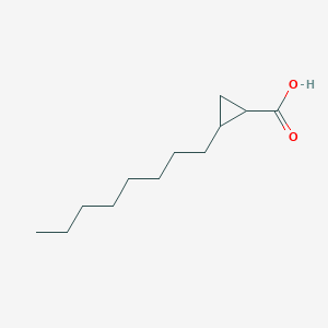 molecular formula C12H22O2 B093596 2-Octylcyclopropanecarboxylic acid CAS No. 15898-87-0
