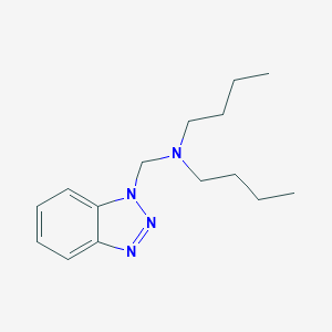 molecular formula C15H24N4 B093604 N,N-Dibutyl-1H-benzotriazole-1-methylamine CAS No. 15497-45-7