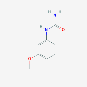 molecular formula C8H10N2O2 B093612 1-(3-Methoxyphenyl)urea CAS No. 139-77-5