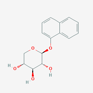 molecular formula C15H16O5 B093624 1-Naphthylxylopyranoside CAS No. 17306-99-9