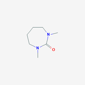 molecular formula C7H14N2O B093632 1,3-Diazepin-2-one, hexahydro-1,3-dimethyl- CAS No. 16597-38-9