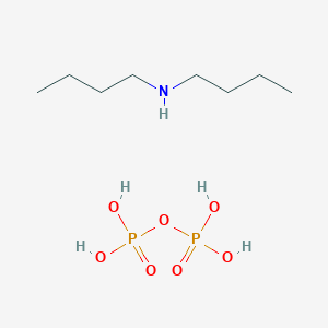 molecular formula C8H23NO7P2 B093647 N-butylbutan-1-amine;phosphono dihydrogen phosphate CAS No. 16687-06-2