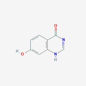 molecular formula C8H6N2O2 B093651 Quinazoline-4,7-diol CAS No. 16064-25-8