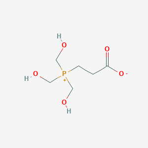 3-[Tris(hydroxymethyl)phosphonio]propionate