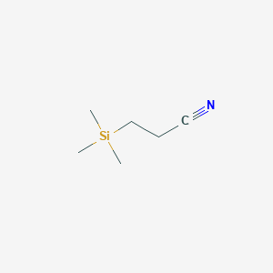 molecular formula C6H13NSi B093657 2-Cyanoethyltrimethylsilane CAS No. 18151-32-1