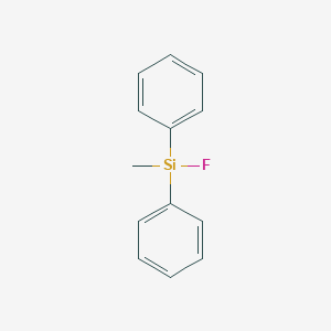 molecular formula C13H13FSi B093658 Fluoromethyldiphenylsilane CAS No. 17739-53-6