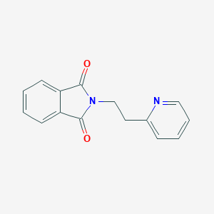 molecular formula C15H12N2O2 B093660 2-(2-(Pyridin-2-yl)ethyl)isoindoline-1,3-dione CAS No. 17624-26-9