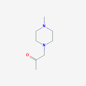 molecular formula C8H16N2O B093661 1-(4-methylpiperazin-1-yl)acetone CAS No. 15885-04-8