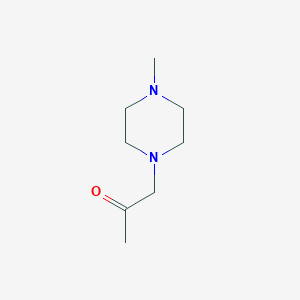 molecular formula C8H16N2O B093661 1-(4-Methylpiperazin-1-yl)propan-2-one CAS No. 15885-04-8
