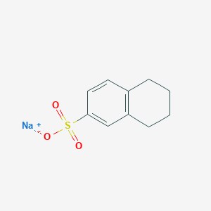 molecular formula C10H11NaO3S B093666 Sodium 5,6,7,8-tetrahydronaphthalene-2-sulphonate CAS No. 135-80-8