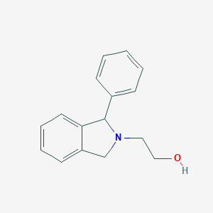 molecular formula C16H17NO B093673 2-(1-Phenyl-2,3-dihydro-1H-isoindol-2-YL)ethanol CAS No. 18409-76-2
