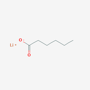 molecular formula C6H11LiO2 B093674 Lithium caproate CAS No. 16577-51-8