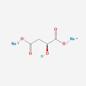 molecular formula C4H4Na2O5 B093688 L-苹果酸二钠 CAS No. 138-09-0