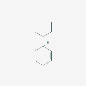 molecular formula C10H18 B093693 3-Sec-butyl-1-cyclohexene CAS No. 15232-91-4