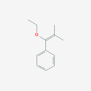 (1-Ethoxy-2-methylprop-1-en-1-yl)benzene