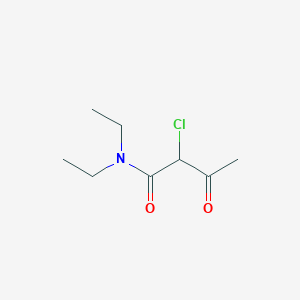 2-Chloro-N,N-diethyl-3-oxobutanamide