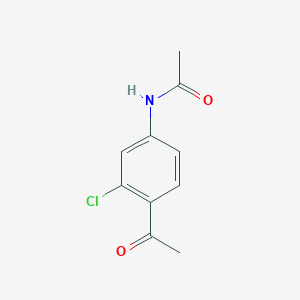 N-(4-Acetyl-3-chlorophenyl)acetamide